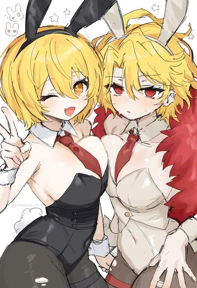 Don Quixote & Sancho - Bunny Outfit Vampires???