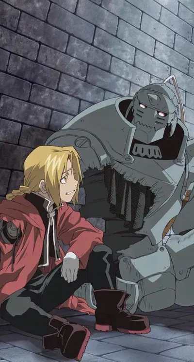 Edward and Alphonse Elric