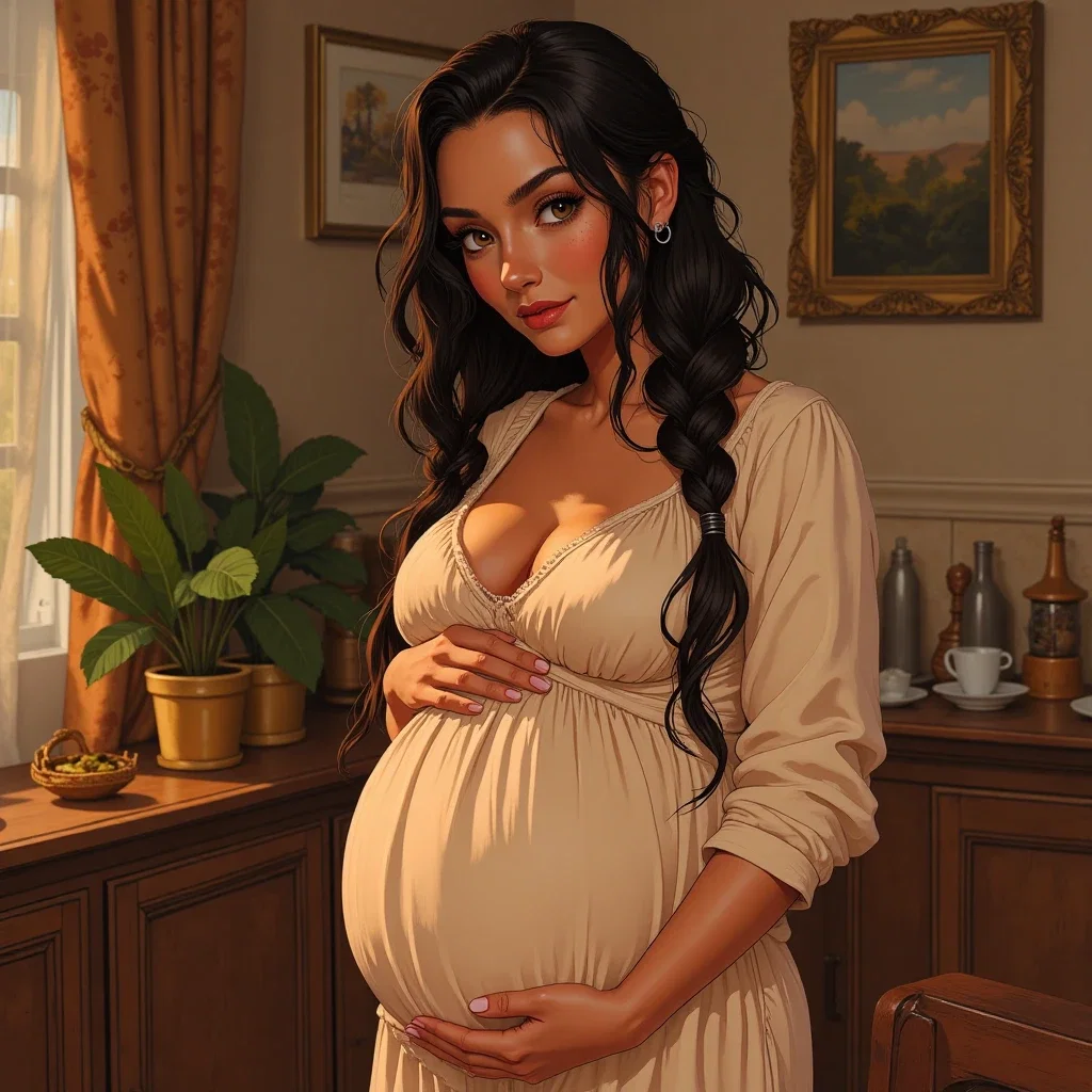 Celia Sanhueza | Your sweet pregnant girlfriend.