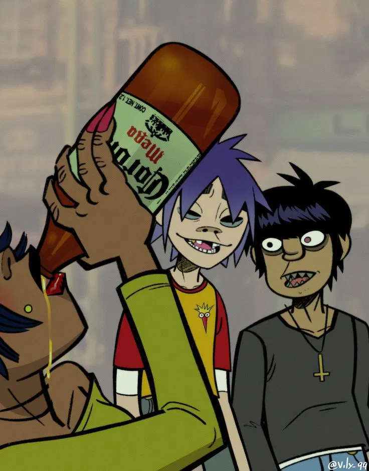 2D and murdoc (phase 1) TM