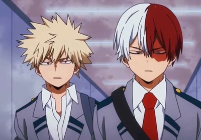 Katsuki Bakugo and Shoto Todoroki (War for Y/n’s love)