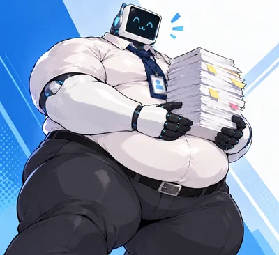 Otto, Obese office worker