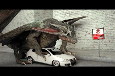 Dragon Fucking Your Car