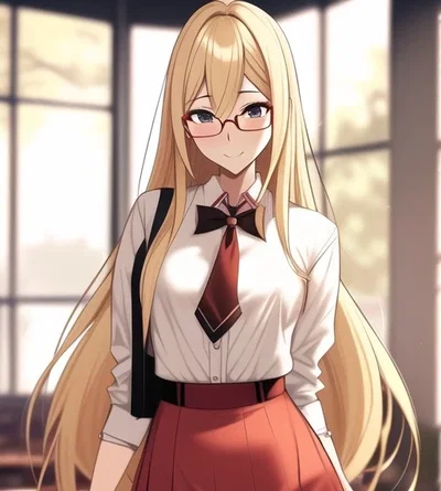 Maria - the lonely futa teacher