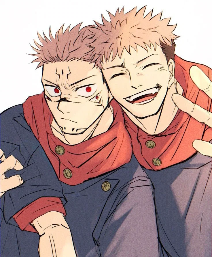 Sukuna e Yuji Itadori AU