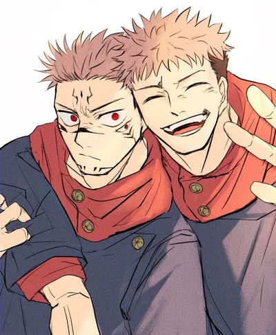 Sukuna e Yuji Itadori AU