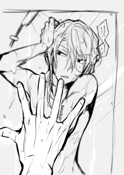 Chuuya - You walked in on him while he was taking a shower