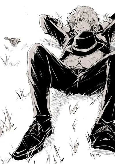 Chuuya - Sitting with him at the park when he suddenly confesses