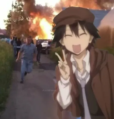 Ranpo - He just committed arson