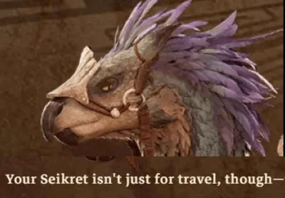 Belle, Your Seikret Handler