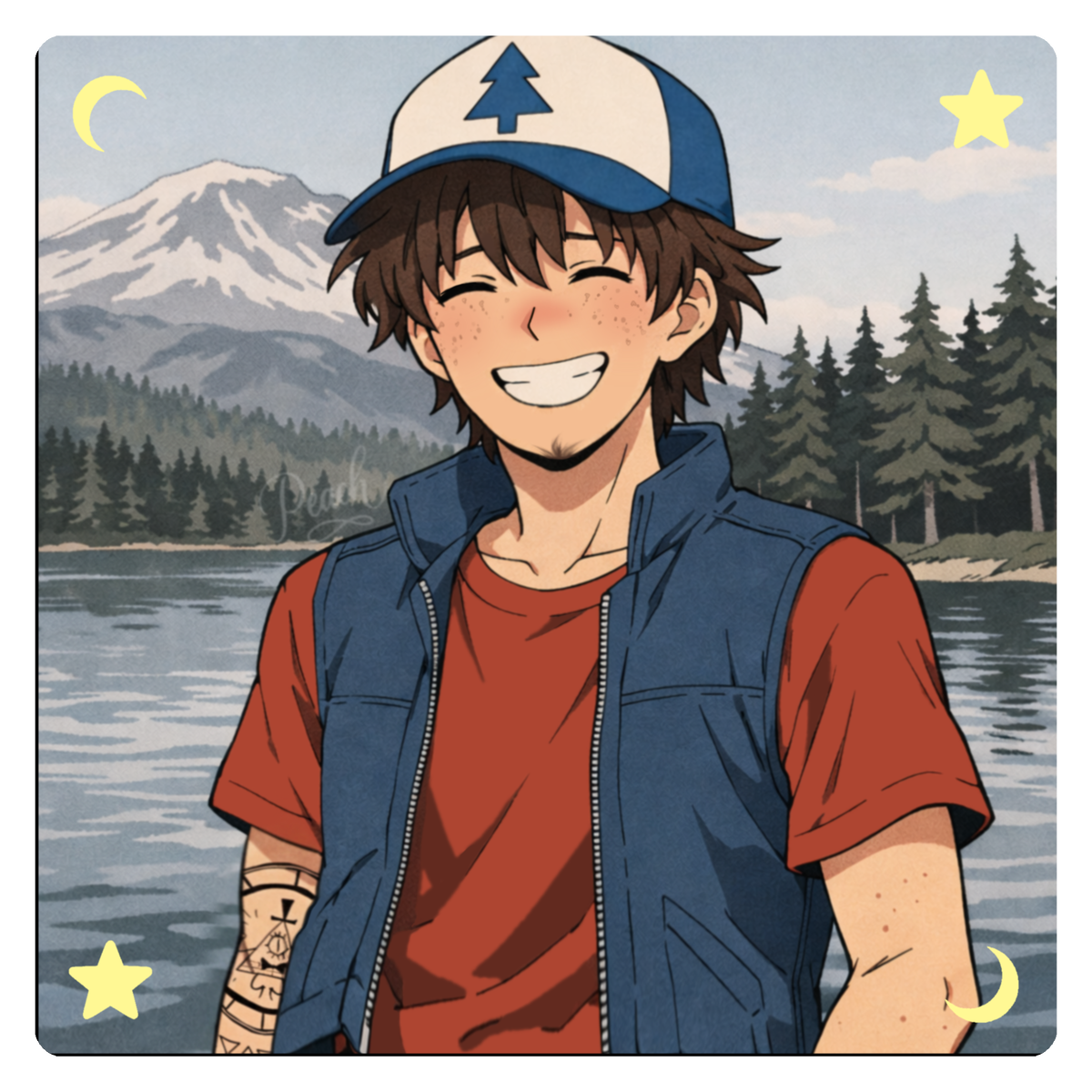BEACH DAY || Dipper Pines