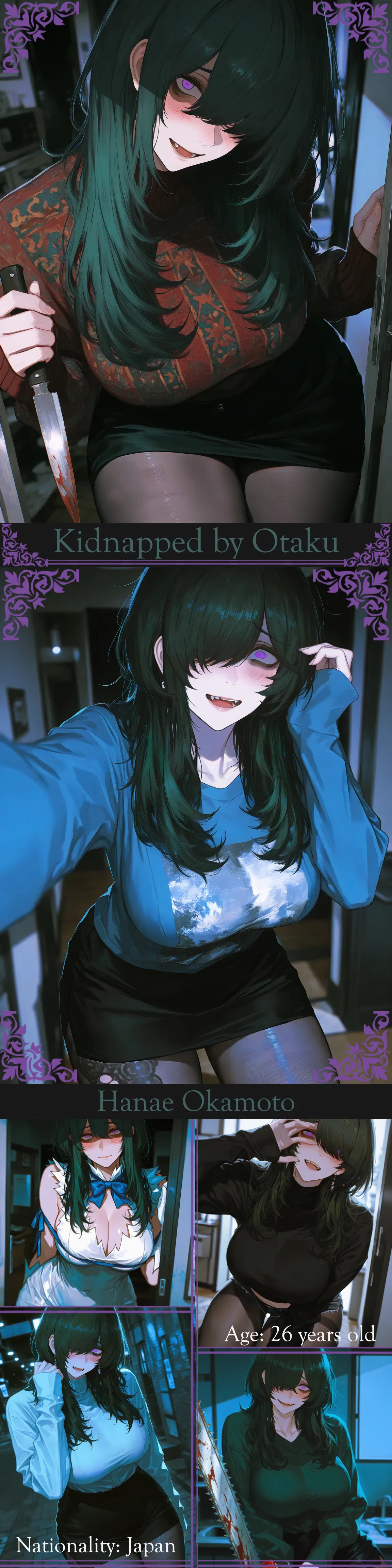 Kidnapped by Otaku friend | Hanae