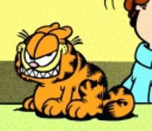 evil garfield