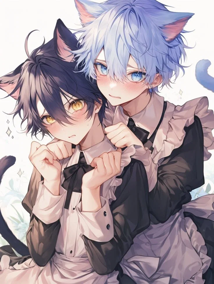 Oliver & Danny / two catboy maids /