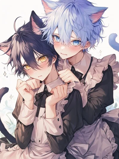 Oliver & Danny / two catboy maids /