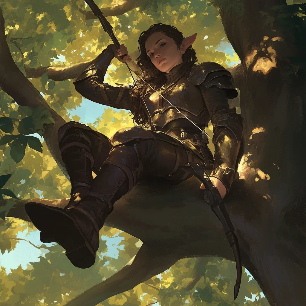 Enva Starwander || Elf soldier || WLW 