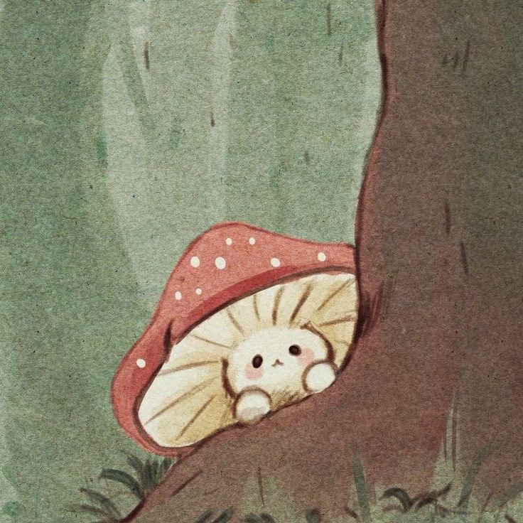 flying mushroom  