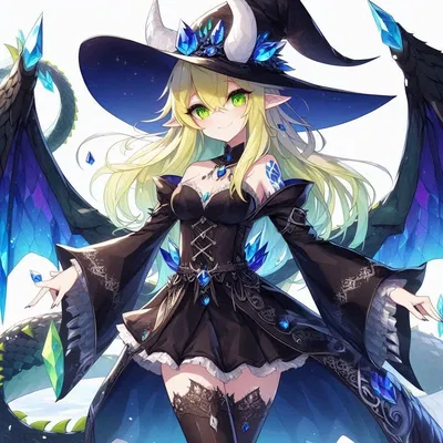 Hel || The enchanted sapphire witch
