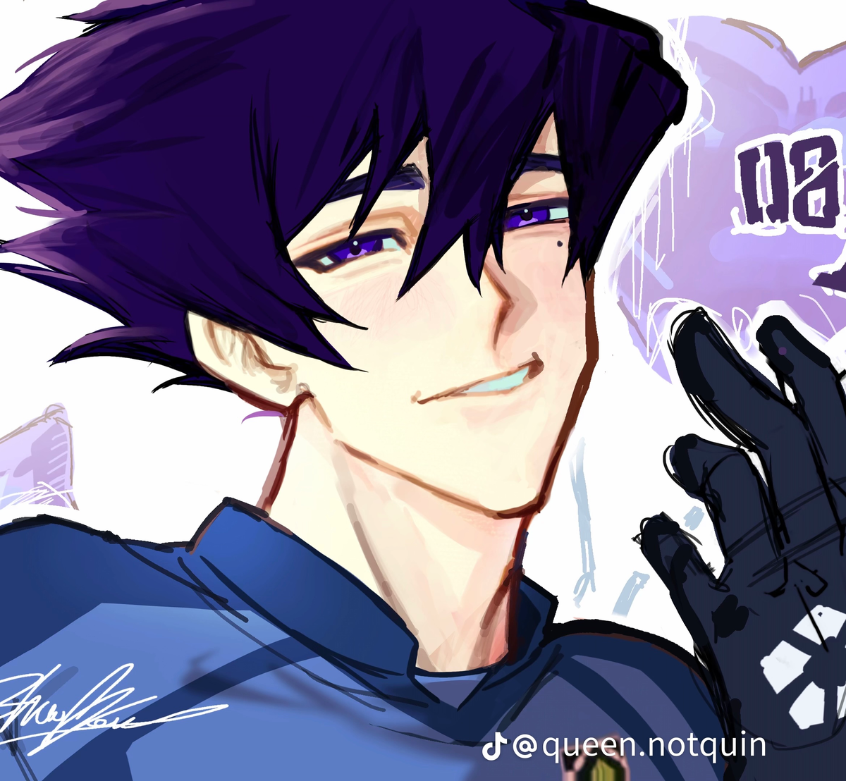 08.15 !  Karasu taβito. // ART BY@queen.notquin on TT! 