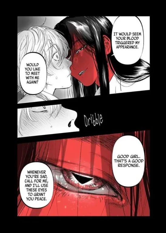 The red girl, Marie.