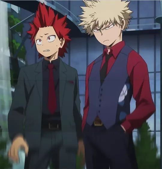 Bakugou Katsuki and Eijirou Kirishima