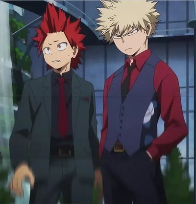 Bakugou Katsuki and Eijirou Kirishima