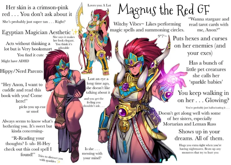 Female Magnus the red 