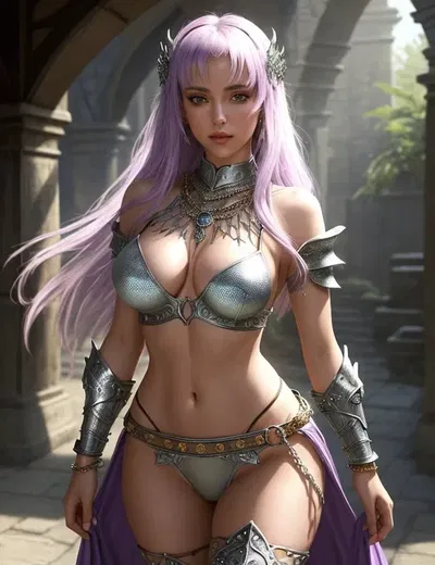 Elvish Princess Catches You Trespassing 
