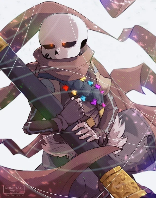 Ink Sans the Guardian of the Doodlesphere