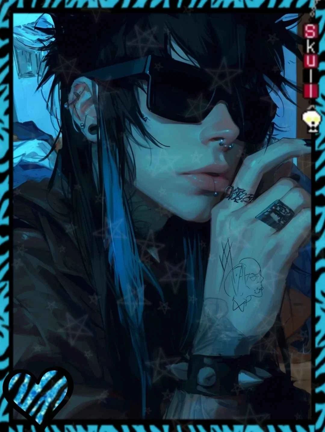 Hunter𓇼𓏲Scene kid