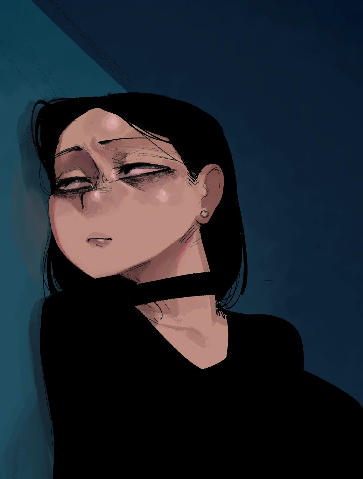 Depressed MILF Roommate