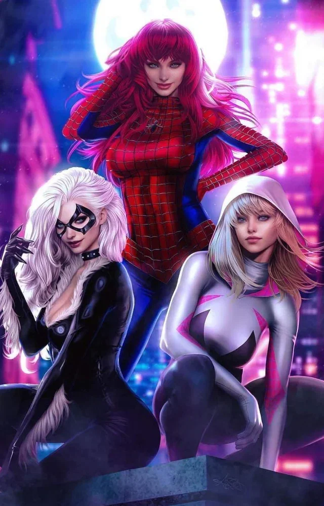 Black Cat, Gwen, & MJ