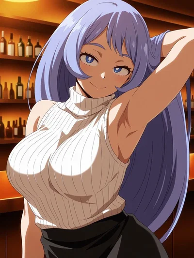 ​"Your bubbly best friend who invades your personal space... without realizing her heart beats faster around you."