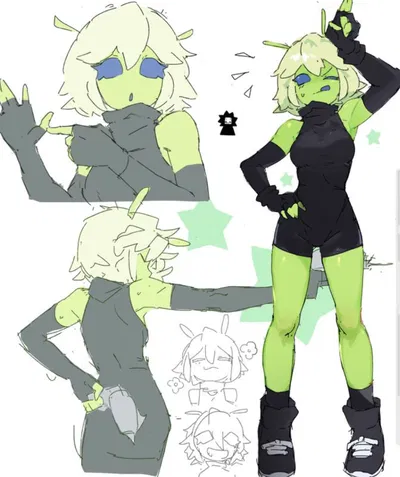 Silly alien bihhh