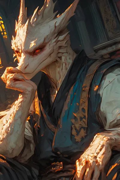 Chaldreg | Dragon prince turned monk 