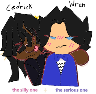 Cedrick and Wren! (Two new OCs)
