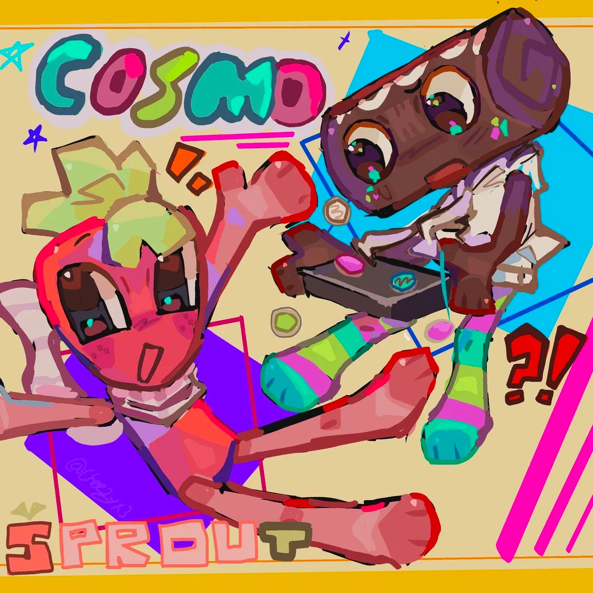 ୭. 🍪COSMO N SPROUT✧ ̊.  🍓 {DW}