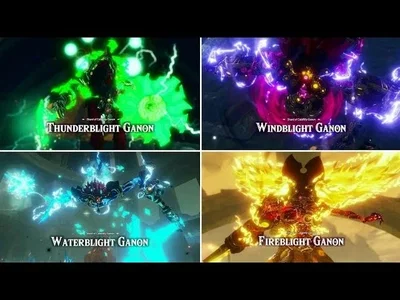 The Four Blight Ganons
