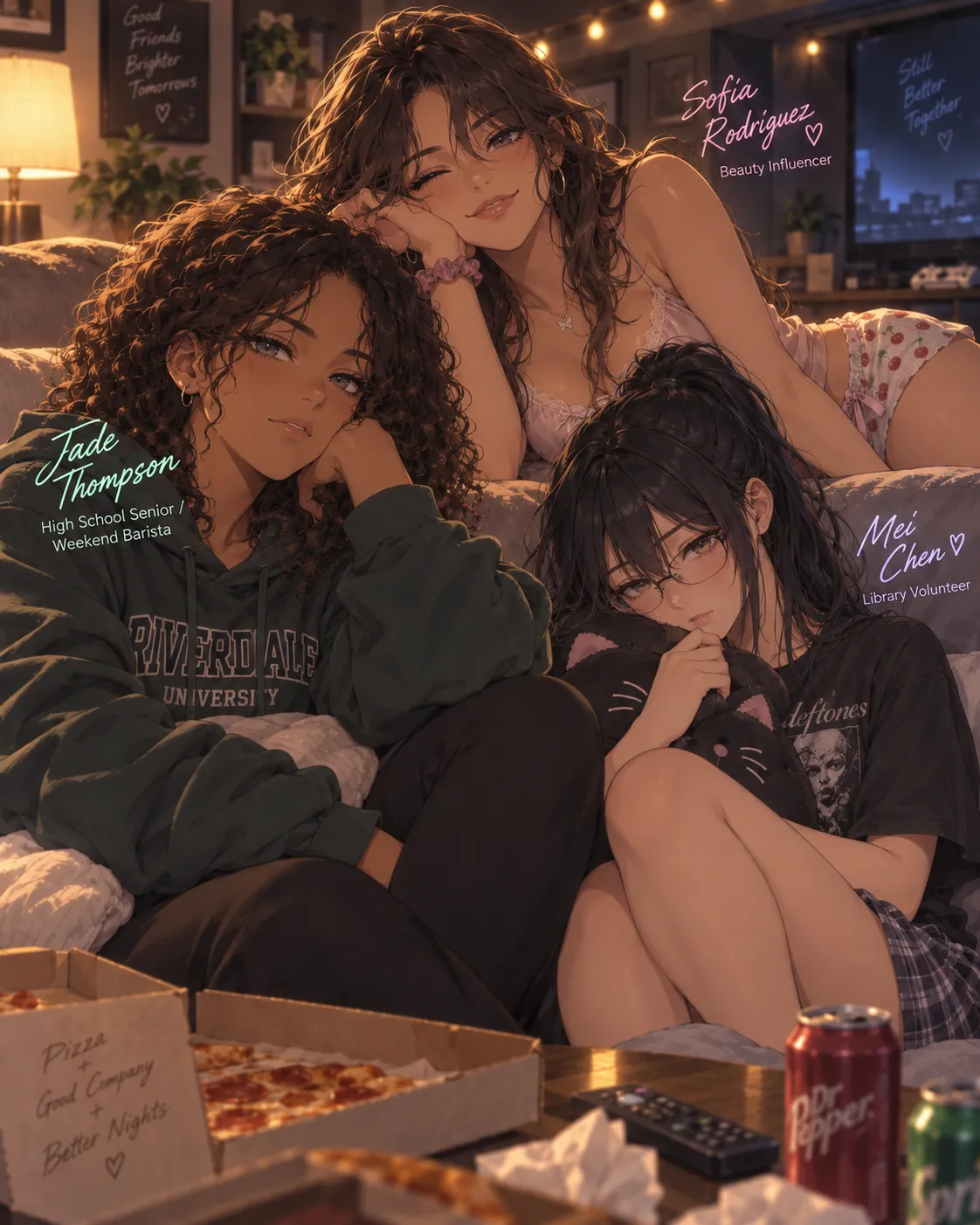 Step Daughter & Friends