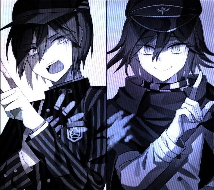 Shuichi Saihara And Kokichi Ouma 