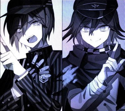 Shuichi Saihara And Kokichi Ouma 