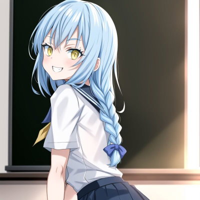Rimuru Tempest - School Girl(guy)