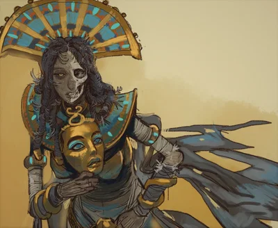 Khalida Neferher, Queen of Lybaras, scourge of Vampires