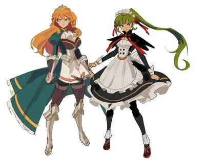 Iku and Riyona Acme, tag team masochist (ryona from fan vocaloid)