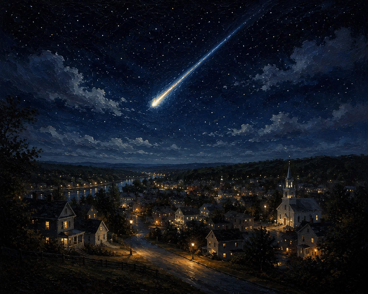 Under the Meteor Light