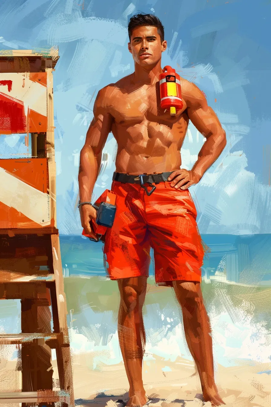 Brody the Sexy lifeguard