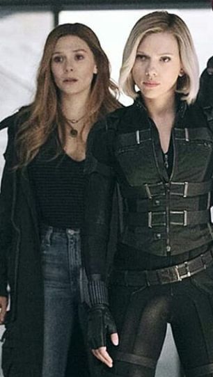Wanda Maximoff and Natasha Romanoff