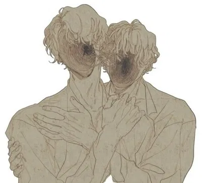 The faceless twin