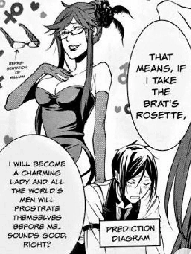 Black Butler — Grelle Sutcliff and Sebastian Michaelis