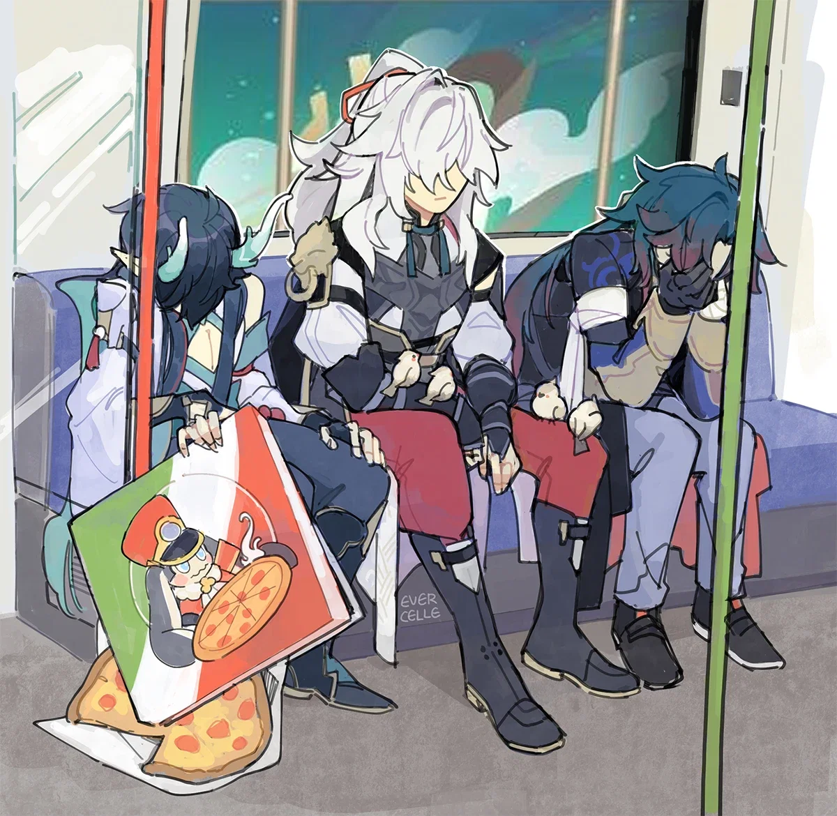 Blade, Dan Heng, & Jing Yuan